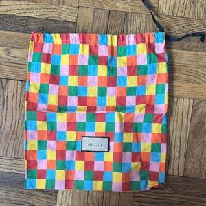 Gucci limited edition Colorful dust bag Pouch
